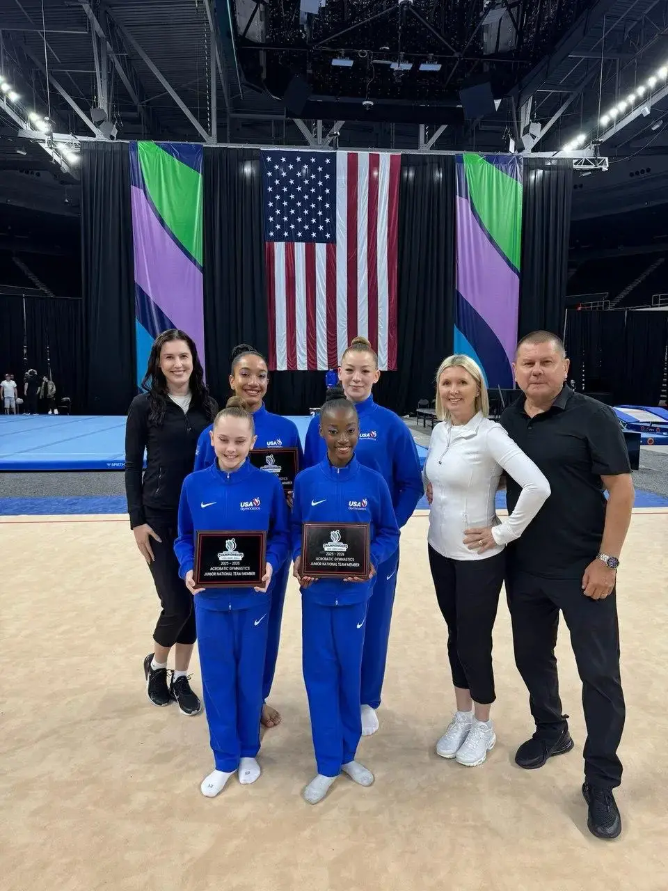 гимнастки Rodina Elite Gymnastics