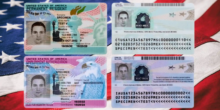 USCIS меняет дизайн грин-карты