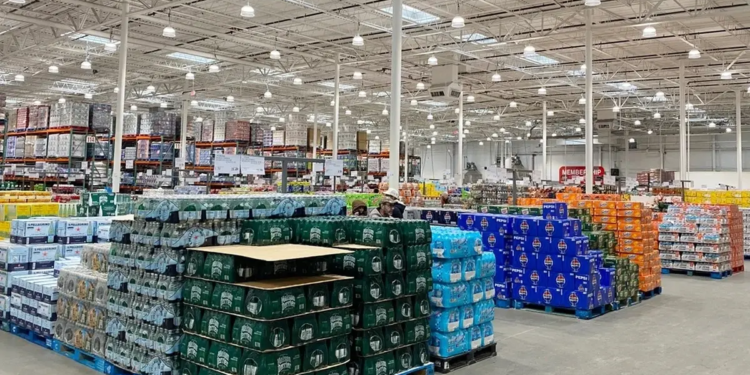 оптовые покупки в Costco экономия на продуктах и товарах в США