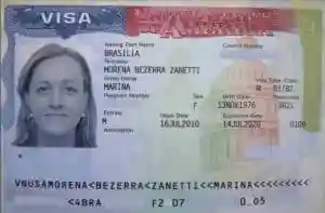 виза R-1