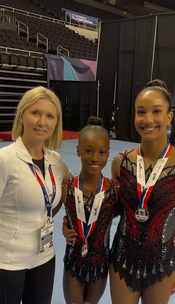 гимнастки Rodina Elite Gymnastics
