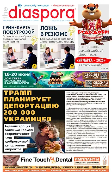 диаспора ньюс  10 2025