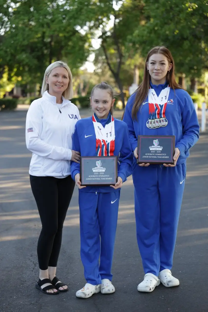 гимнастки Rodina Elite Gymnastics