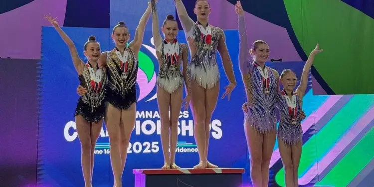 гимнастки Rodina Elite Gymnastics